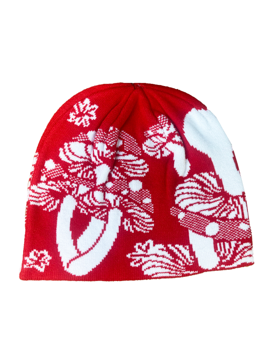 Red and white mushroom Dome Hat
