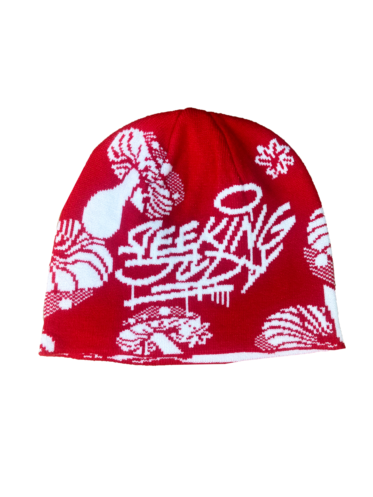 Red and white mushroom Dome Hat