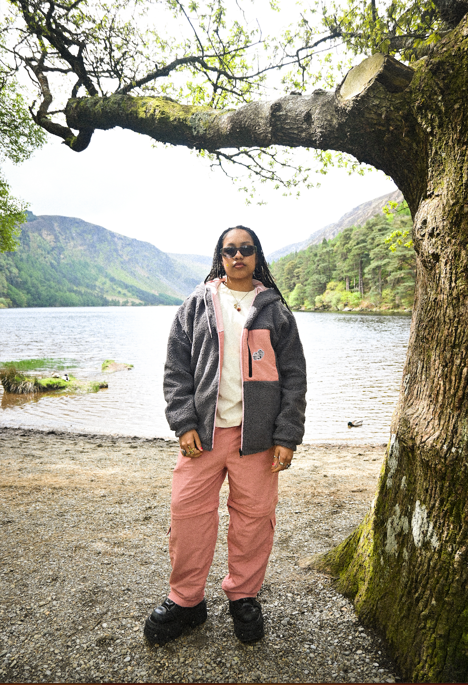 Technical Tracksuit bottoms/ Shorts Pink