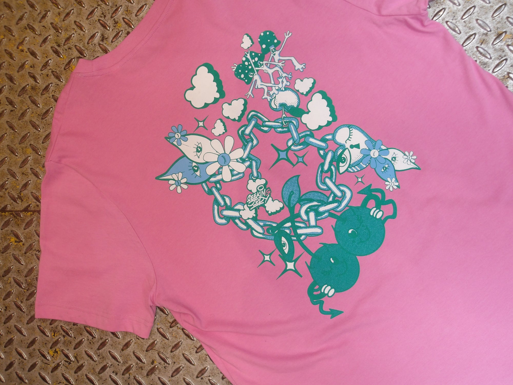 'Cheeky Cherries' Pink T-shirt