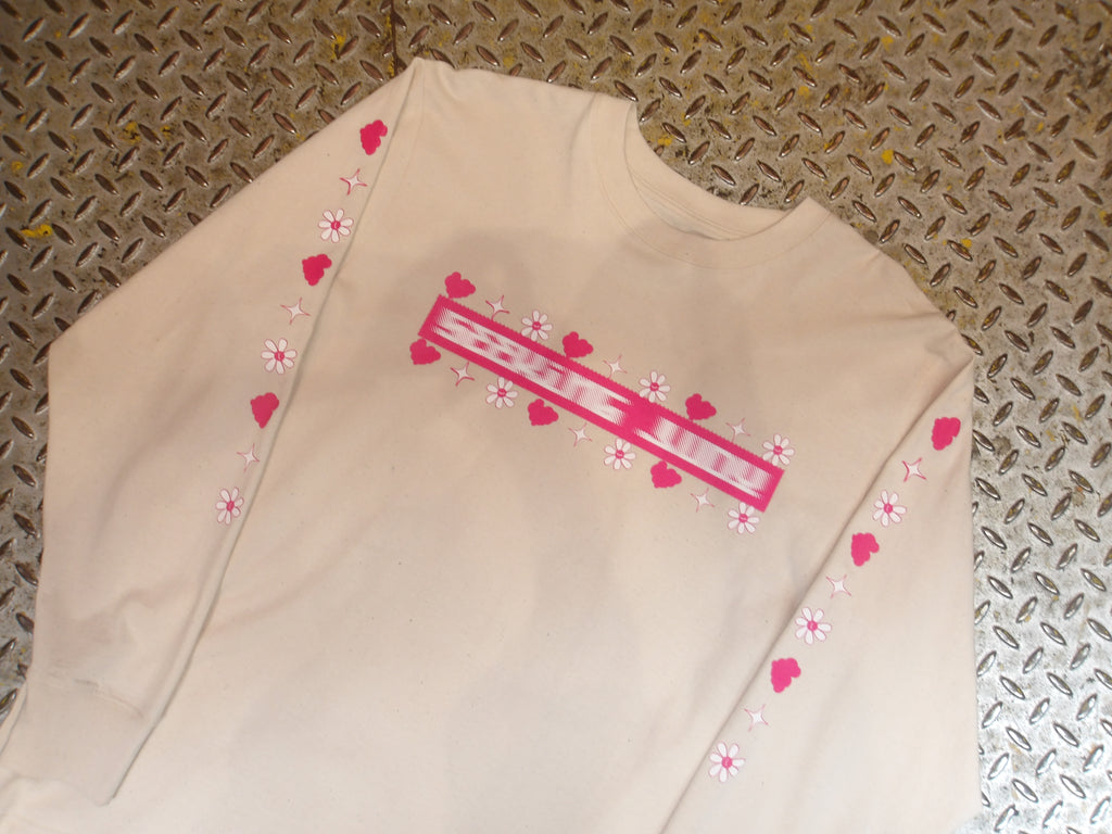 'Speed run’ Natural cotton  oversized T-shirt 6