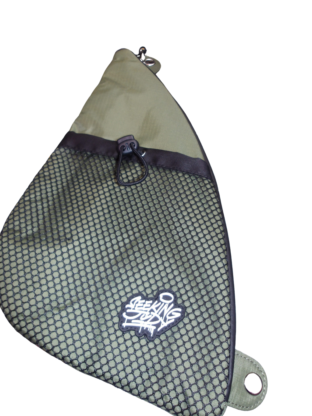 KHAKI MINI SLING BAG