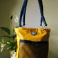 Waterproof tote yellow