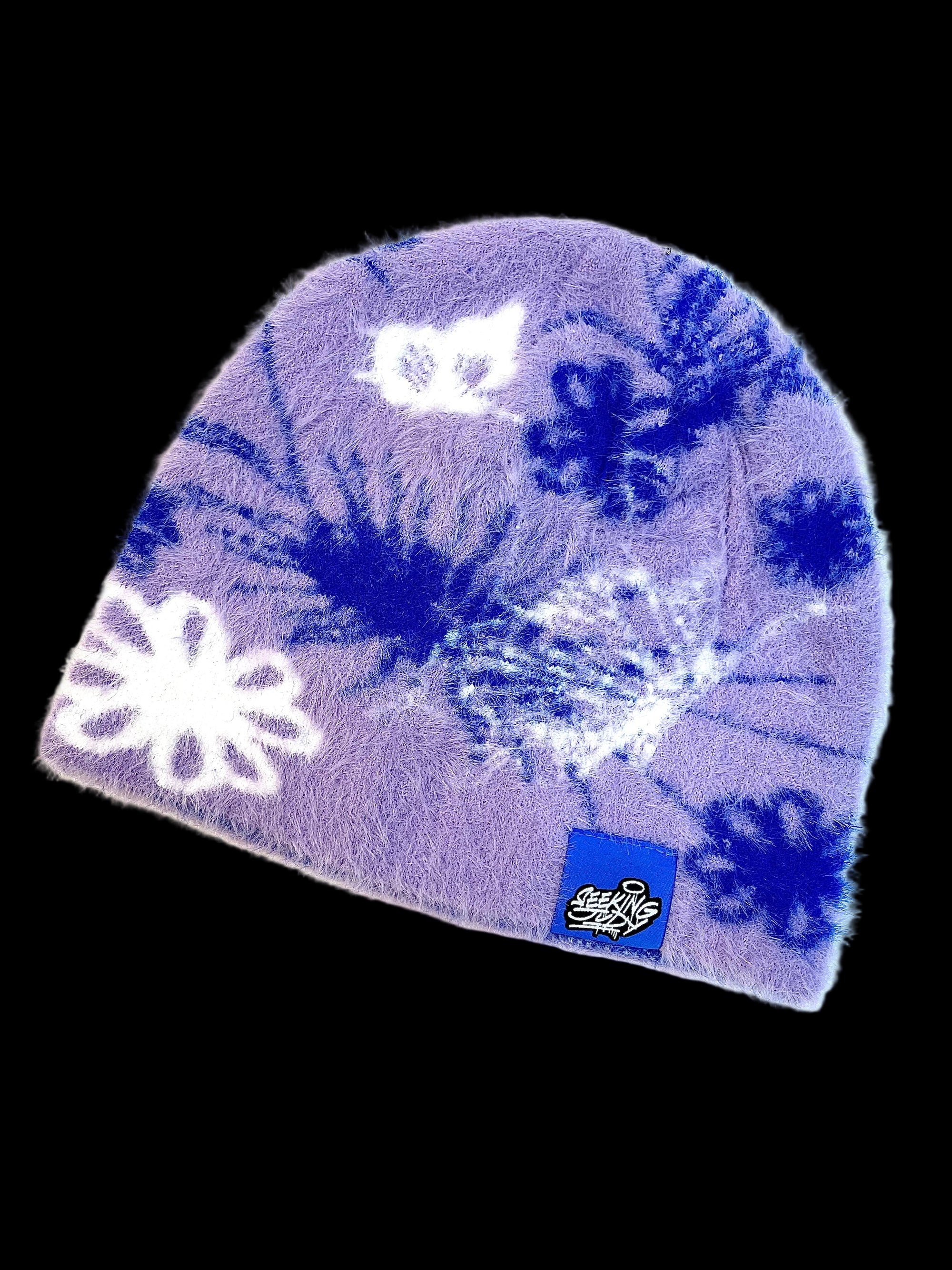 Fuzzy dome hat black