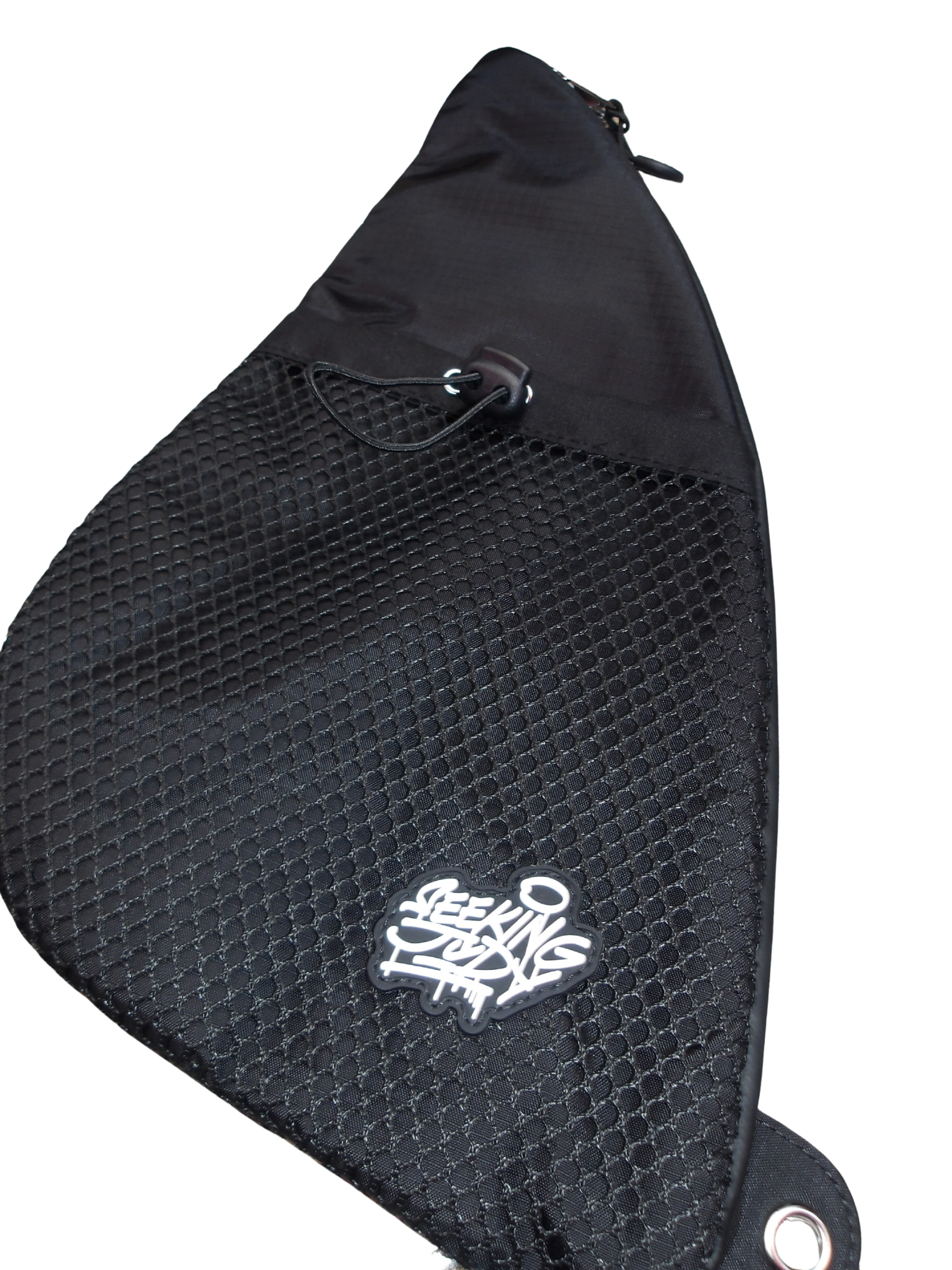 BLACK MINI SLING BAG