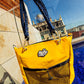 Waterproof tote yellow