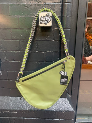 Waterproof Triangle sling back Bag khaki