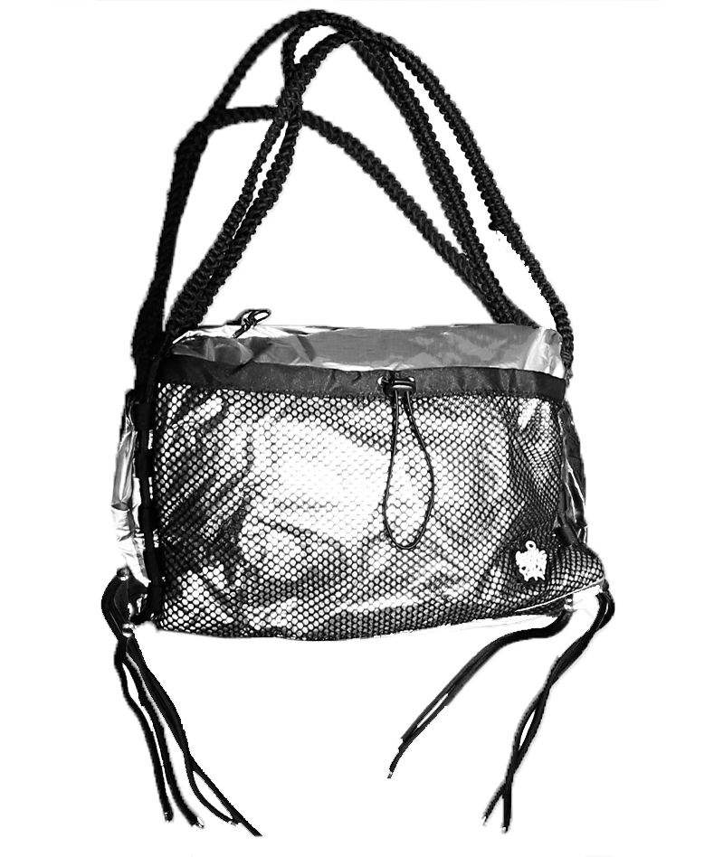 'Rain proof' Travel Metallic Bag Sliver