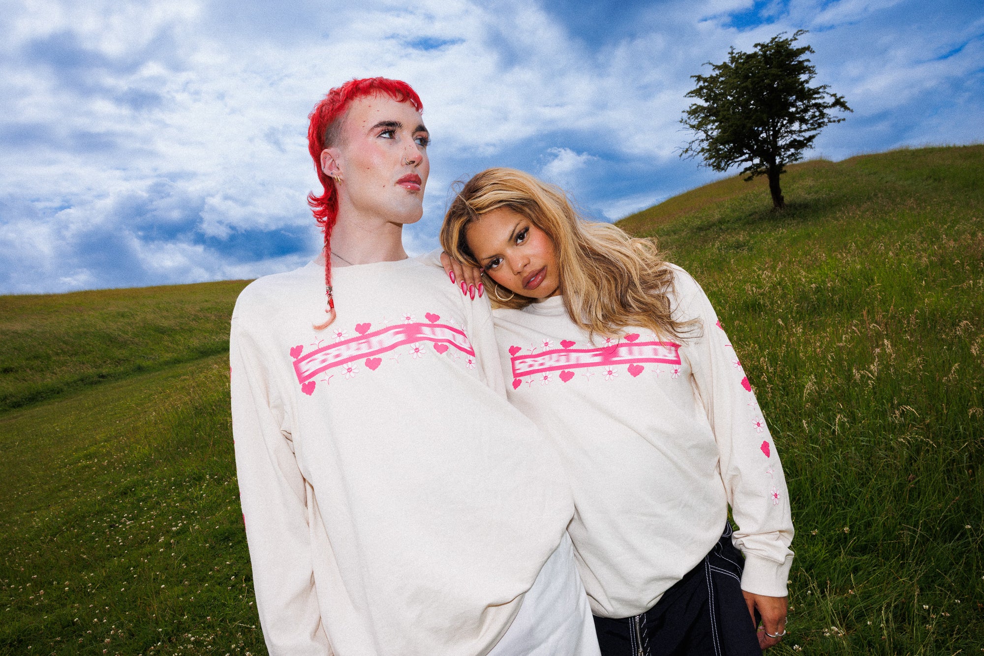 'Speed run’ Natural cotton  oversized T-shirt 6