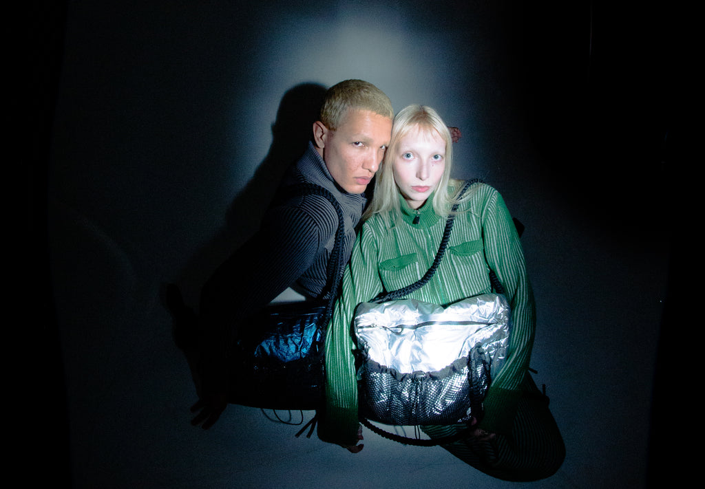 'Rain proof' Travel Metallic Bag Sliver