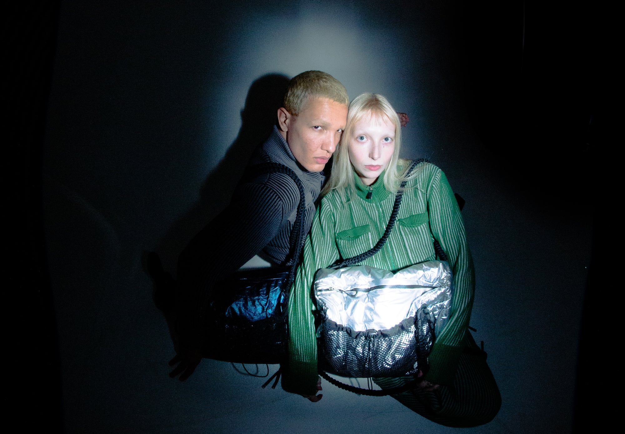 'Rain proof' Travel Metallic Bag Sliver