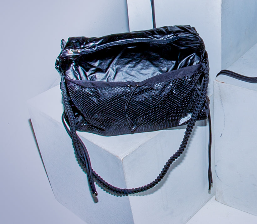 'Rain proof' Travel Metallic Bag Sliver