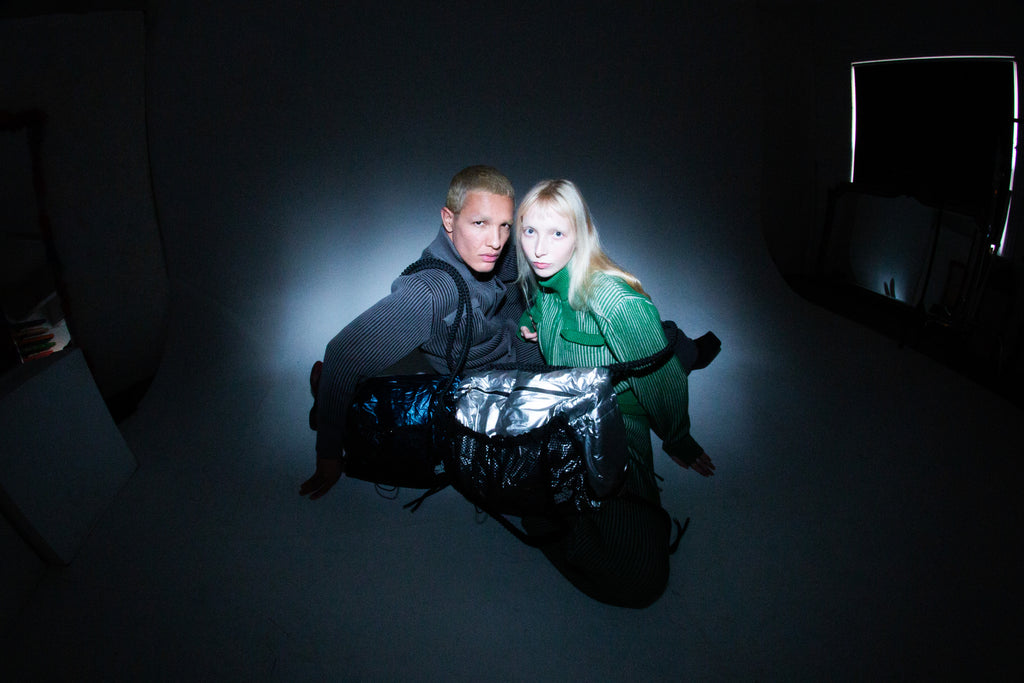 'Rain proof' Travel Metallic Bag Sliver