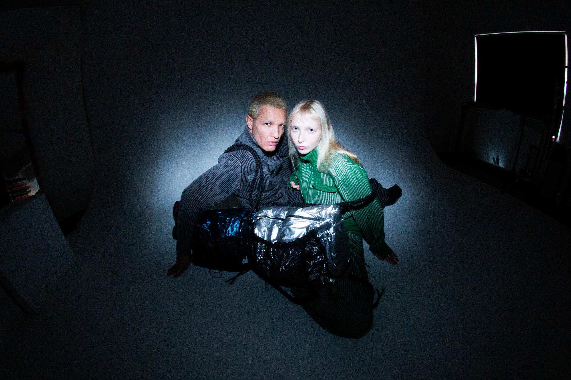 'Rain proof' Travel Metallic Bag Sliver