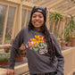 'Walk in the Park' Charcoal Organic sweatshirt