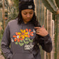 'Walk in the Park' Charcoal Organic sweatshirt