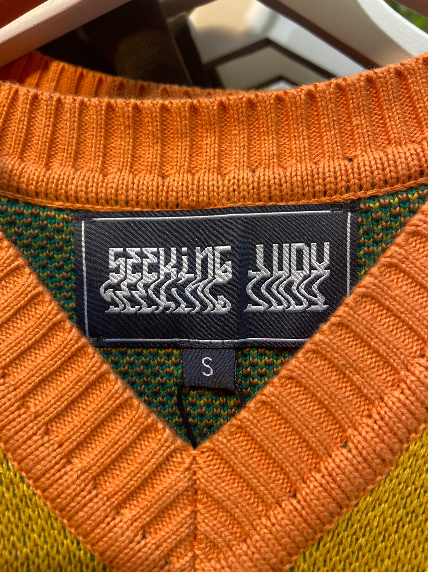 'Sunset Cycle' Knitted Vest