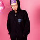 'Eye vee' Zippy Black