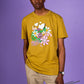 'Freshly Cut Grass' Olive Green Organic tee