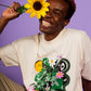Say Cheese Plant' Neutral Ogranic Cotton tee