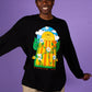 'Sundance' Long sleeve organic cotton tee