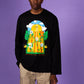 'Sundance' Long sleeve organic cotton tee