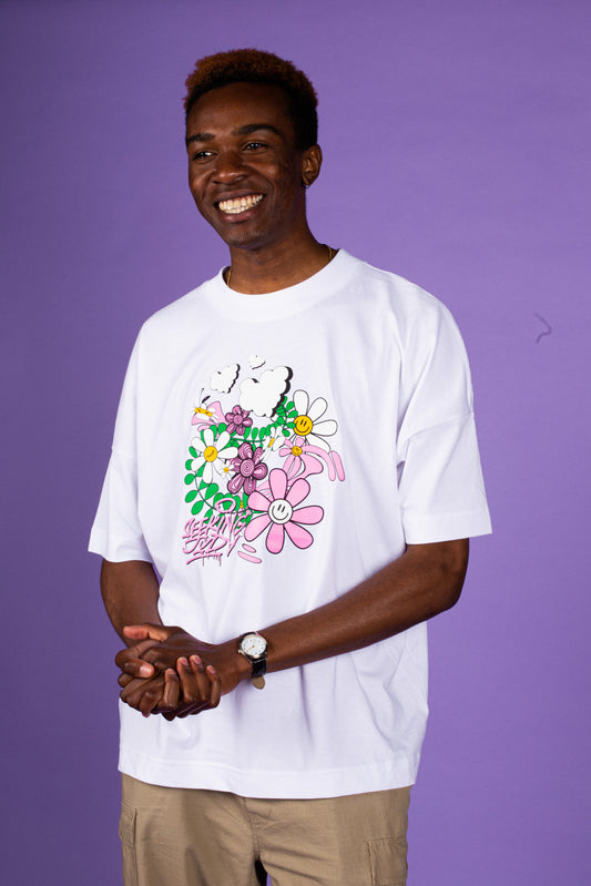 'Freshly cut grass' Organic Cotton tee