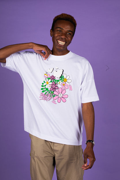 'Freshly cut grass' Organic Cotton tee