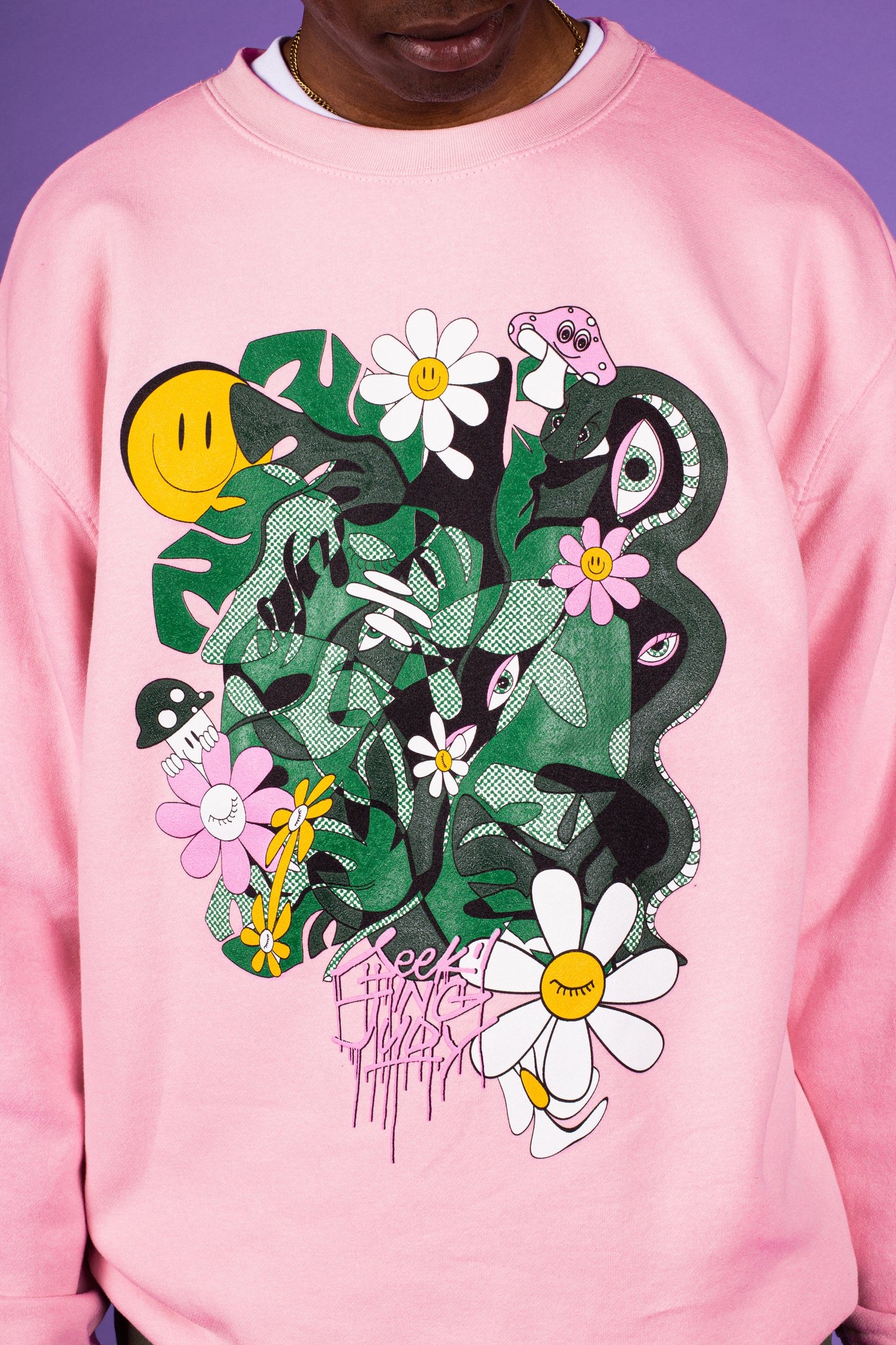 'Say Cheese Plant' Organic sweatshirt