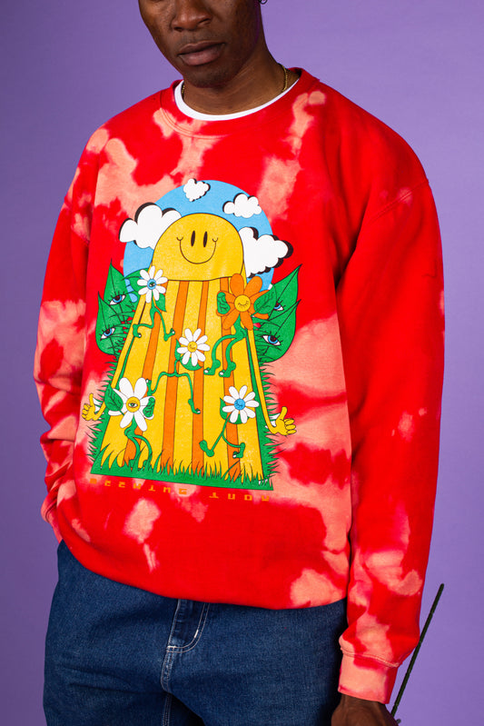 'Sundance' Organic Tie dye sweatshirt