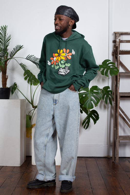 'Havin' a Chin Wag!' Forest Green Hoodie
