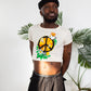 'Peace and Sunshine'  Neutral Organic Cotton baby tee
