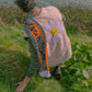 Jungle Legs Knit Grey and Orange Scarf
