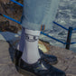 White SJ Socks (Organic Cotton)