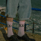 White SJ Socks (Organic Cotton)
