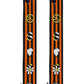 Orange Striped Scarf