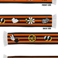 Orange Striped Scarf